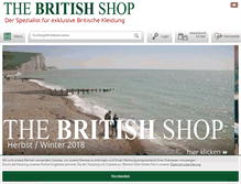 Tablet Screenshot of mobile.the-british-shop.ch